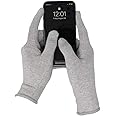 DefenderShield EMF Radiation Protection Gloves – Computer & Cell Phone Gloves Touchscreen-Friendly – Comfortable EMF Protection for Cell Phone Use – Small Size, Anti-Odor & Anti-Static Material