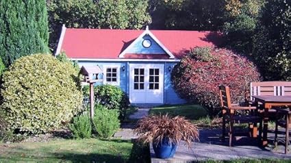 Gartenhaus Moormerland Blockhaus 425cm x 365cm - 45mm Gartenlaube