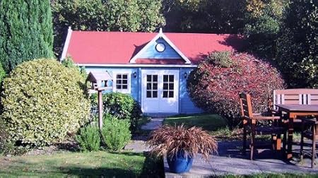 Gartenhaus Moormerland Blockhaus 425cm x 365cm - 45mm Gartenlaube