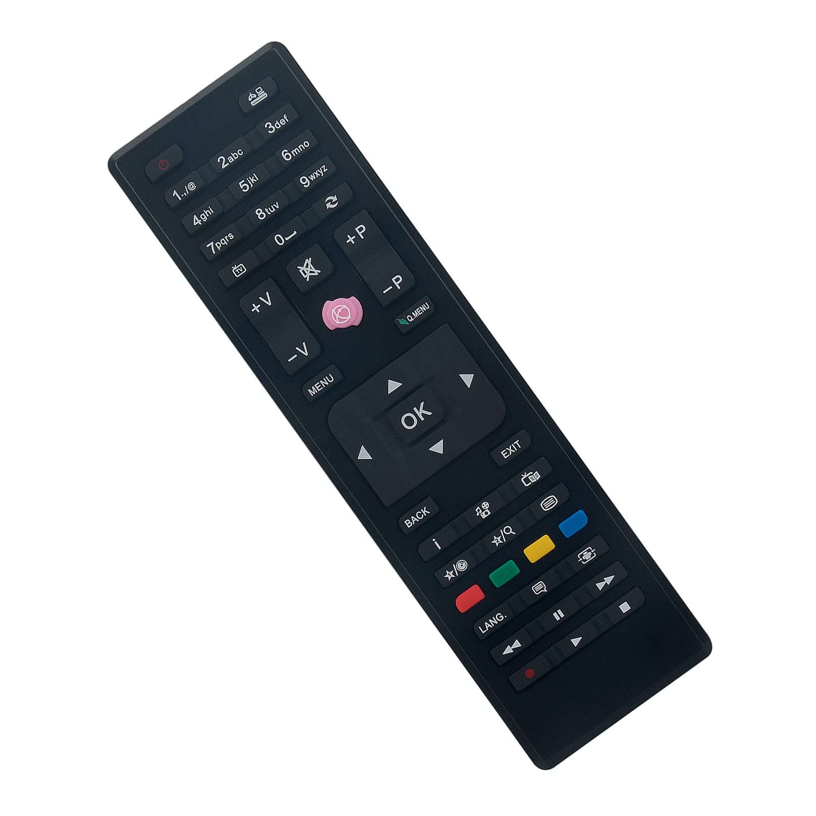 RC4849 RC4875 Replaced Remote Control - VINABTY- Compatible with Telefunken fit for TX-39A300B PANASONIC fit for BUSH RC4870 fit for JVC RM-C3182 RM-C1247 RC4861 TX-50A300E / TX-50A300B Remote Control