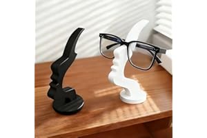 Curved Design Modern Glasses Stand, Simple Storage Rack for Desktop, Living Room, Bedroom or Office