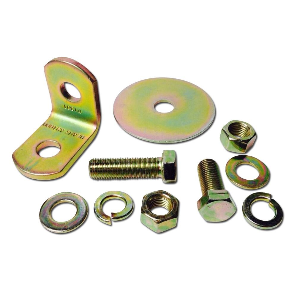 Grade 8 Seat Belt Bracket 90 degree Mounting tab for seat belt or