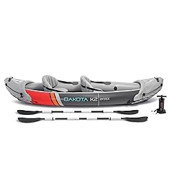 INTEX 2-Person Inflatable Kayak Set, Dakota K2 with