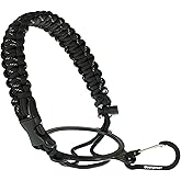 Gearproz HydroCord 1.0 Handle for Hydro Flask Wide Mouth Water Bottles, Hydroflask 1.0, Iron Flask, Thermoflask and Takeya Reusable Water Bottles, Paracord Survival Strap