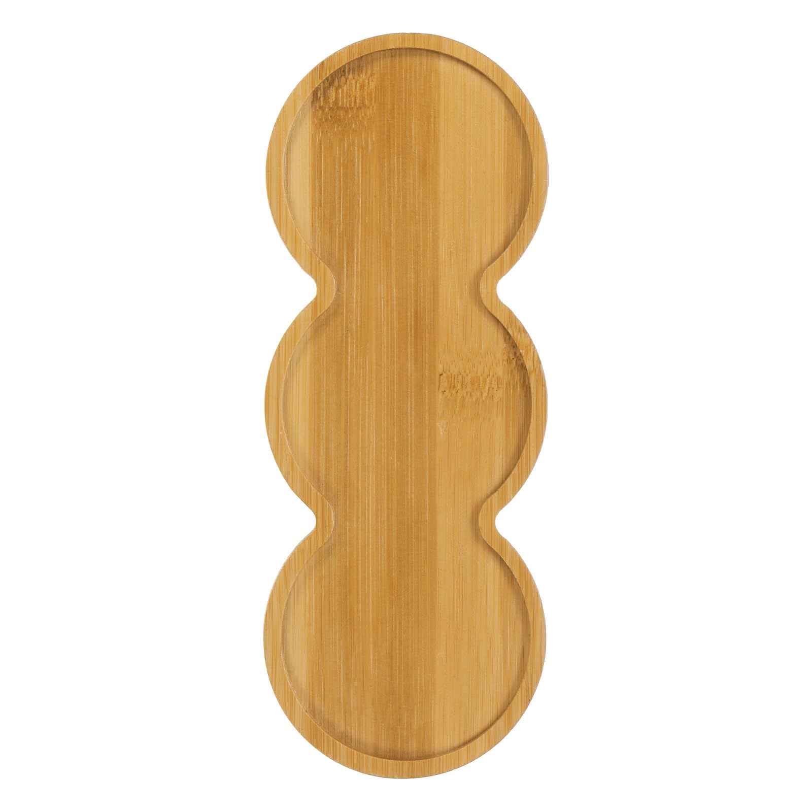 M METERXITY 1-Pack Bamboo Plant Saucer, Plant Saucer Round Bamboo Tray Plant Plates for Flower Pots/Succulent Pots, Planter Pot Tray [Natural Color]