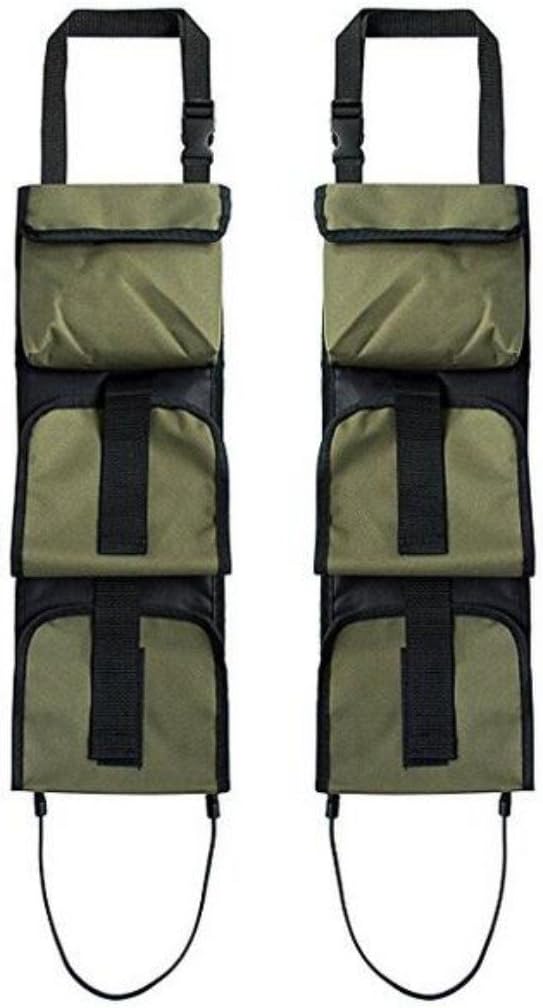 LYYS Car Seat Back Gun Sling Hanger Organizer for Rifle Hunting and Shooting (Camouflage with Pocket): Sports & Outdoors