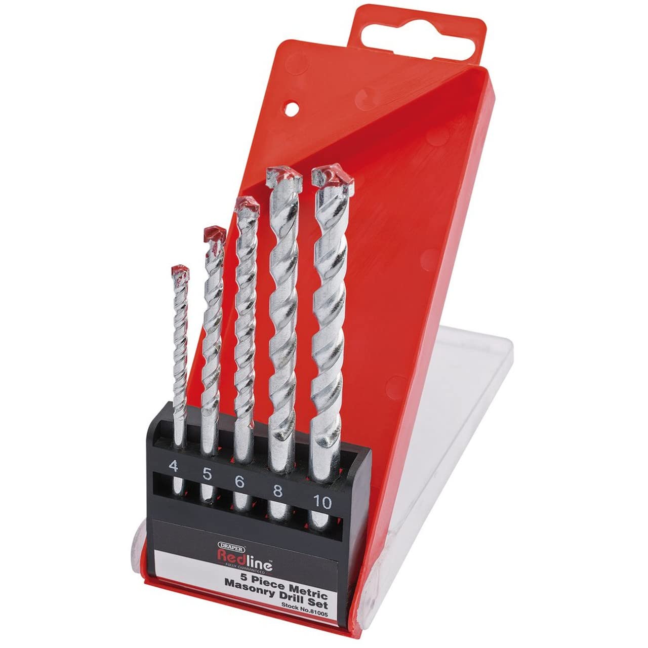 Draper Redline 81005 Metric Masonry Drill Set (5-Piece)