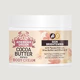 American Dream Papaya Butter Body Cream 500ml Shea Butter Vitamin E Brightening view 2