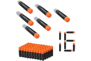 BOROLA 6.5cm Foam Darts Refill Compatible for Nerf Ultra Series Blaster, Compatible for Nerf Games, Perfect for Kids & Enthus