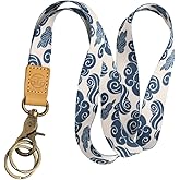 glodentai Lanyard for Keys, Cool Neck Strap Key Chain Holder, Long Lanyard for ID Badges Wallet