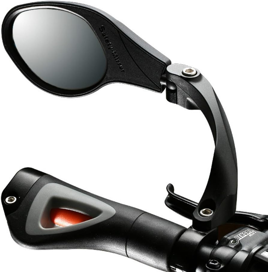 PENVEAT Bicycle Mirror MTB Road Bike Rear View Mirror Cycling Handlebar Back Eye Blind Spot Mirror Flexible Safety Rearview Bike Mirrors,Right