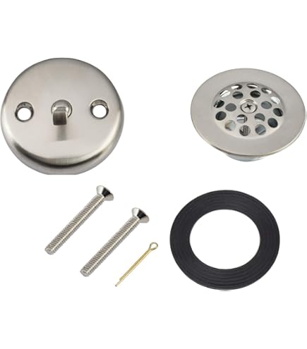 Kingston Messing Wasserhahn Kb6238Ll Für Badewanne/Dusche – Satin Nickel Finish, 2,5 GPM