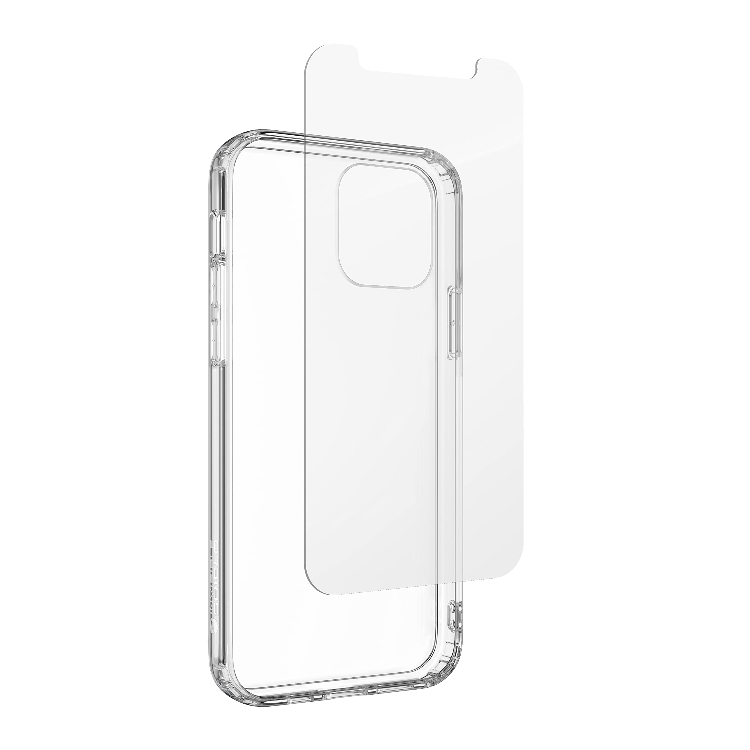 ZAGG InvisibleShield Glass Elite+ 360 for the iPhone 12/12 Pro/11/XR (Screen)- Slim Design, Anti-microbial, Impact Protection, Smudge Free, Scratch Resistant Clear