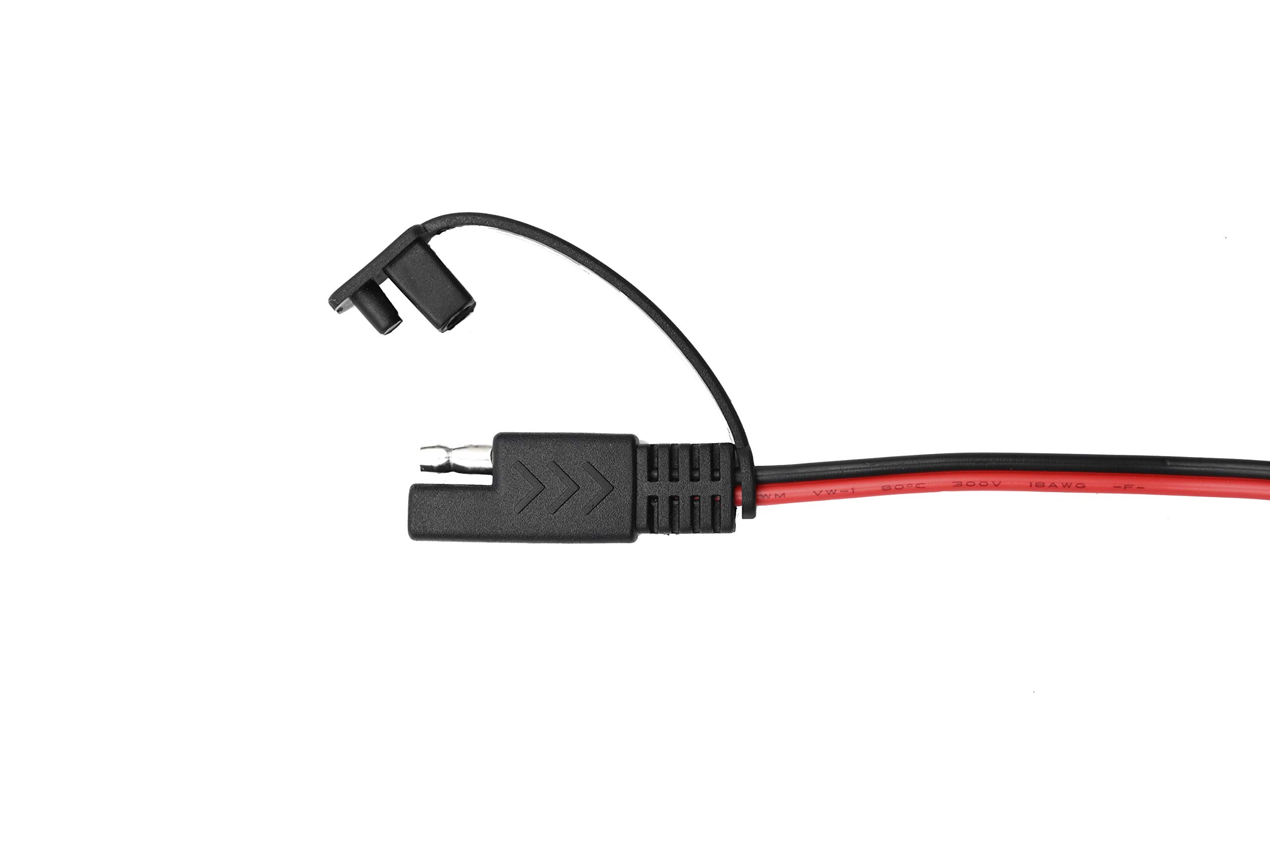 6V 12V Batterieladegerät 1,5A automatisches intelligentes Ladegerät, Batteriewartungsladegerät, Erhaltungsladegerät für Auto, Motorrad, Rasenmäher, Boot, Schneemobil(EU-Stecke) 8