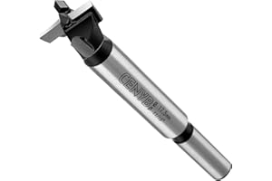 17.5mm | 11/16inch Carbide Forstner bit, 1.7mm Thickness of YG8 Carbide, Woodworking Hinge Cutter Tool Kits for Wood, Plywood and Plastic by CENYB