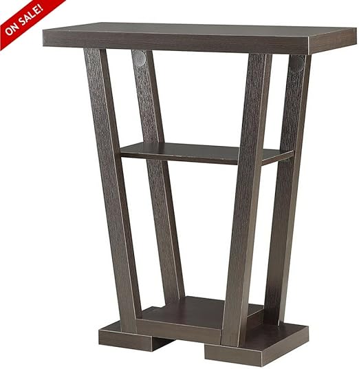 Amazon Com Hallway Console Table Narrow Espresso Accent Foyer