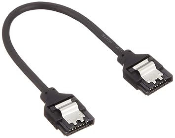 【クリックで詳細表示】StarTech.com 15cm ラッチ付き シリアルATA / SATAラウンドケーブル LSATARND6