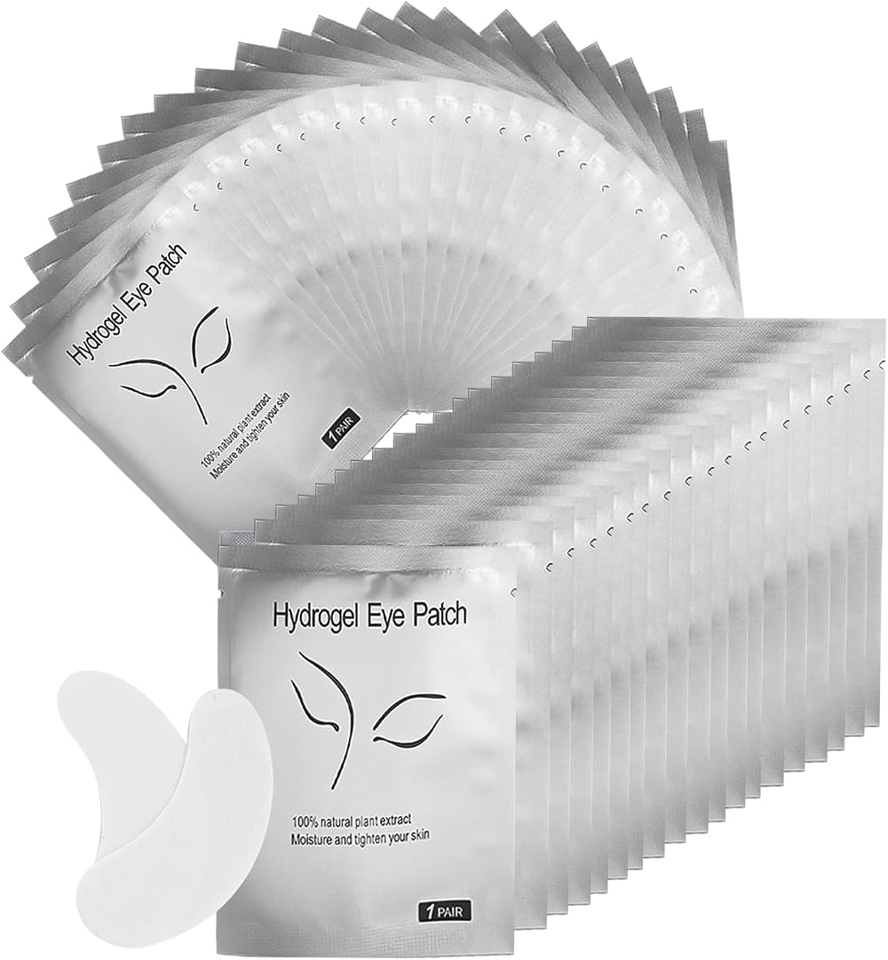 Auptiz 120pc Eyelash Extension Eye Pads Under Makeup & Colouring Patches