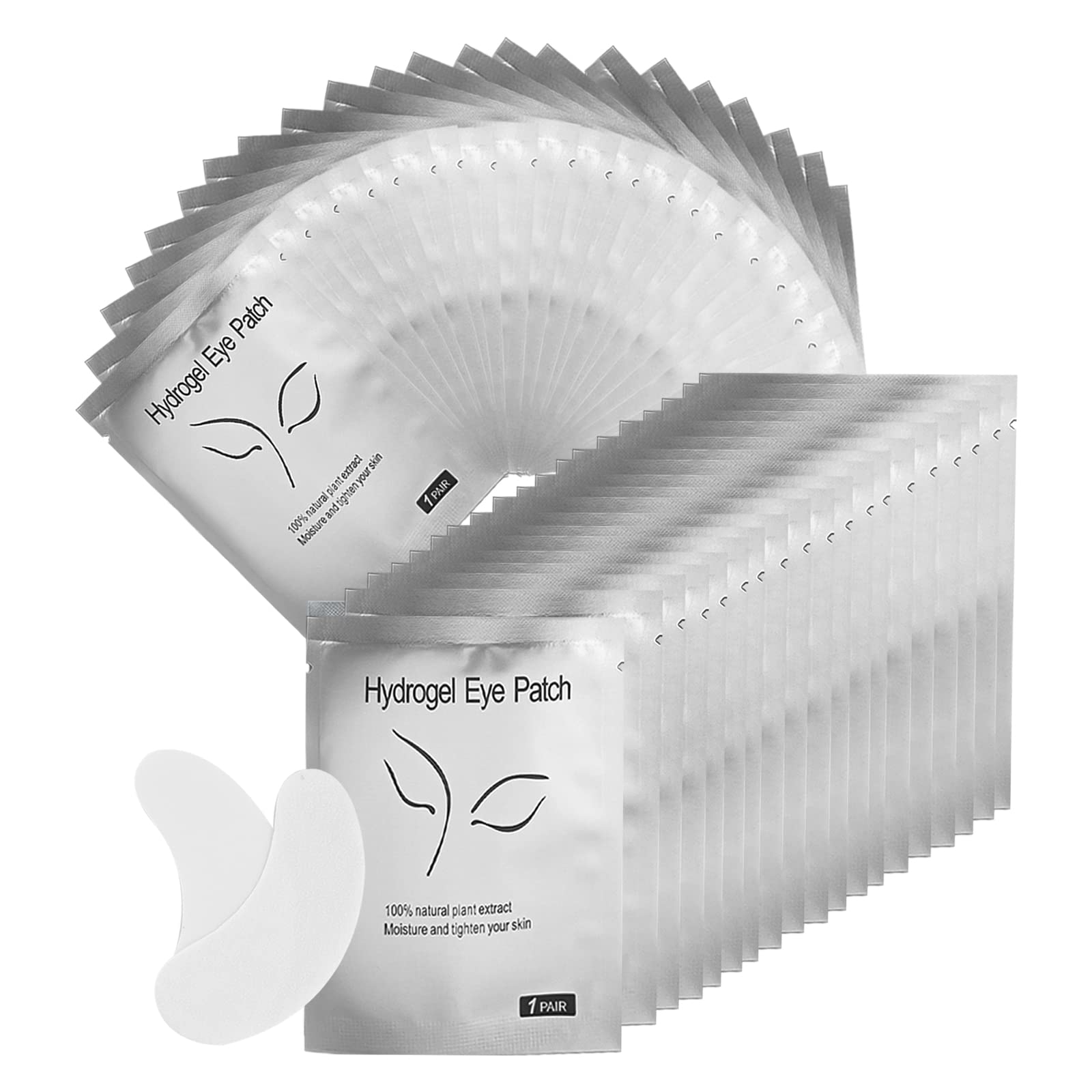 Auptiz 120pcs Eye Pads for Eyelash Extension,yelash Pads,Extension Eyelash Pads,Eyelash Colouring Pad for DIY False Eyelashes Makeup Eyelash Extension