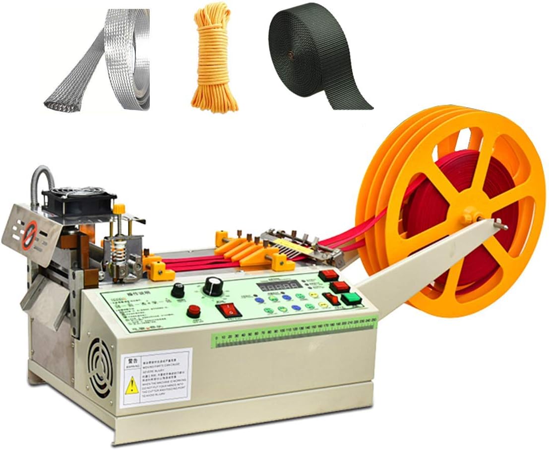 Automatic Belt Tape Cutting Machine Automatic Cutter for Elastic Band Braided Strap Leather