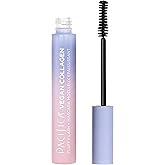Pacifica Vegan Collagen Fluffy Lash Mascara – Black Thickening & Lengthening Mascara with Plant Fibers, Full Fluffy Lashes, Vegan & Cruelty-Free, 0.24 oz