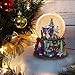 Party Scene Musical Snow Globe Plays The Nutcracker Suite March by Tchaikovsky
