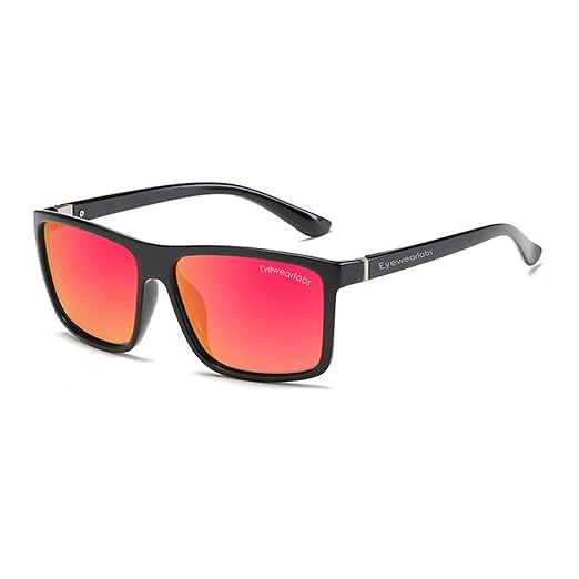 Buy Eyewearlabs 100 UV Protection Sunglasses for Men Lens Orange