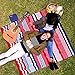 ZOMAKE Picnic Blanket Waterproof Extra Large, Outdoor Blanket with Waterproof Backing for Family Concerts,Beach,Park
