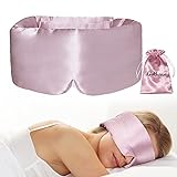 iCooBreeze 100% Natural Silk Eye Mask for Women