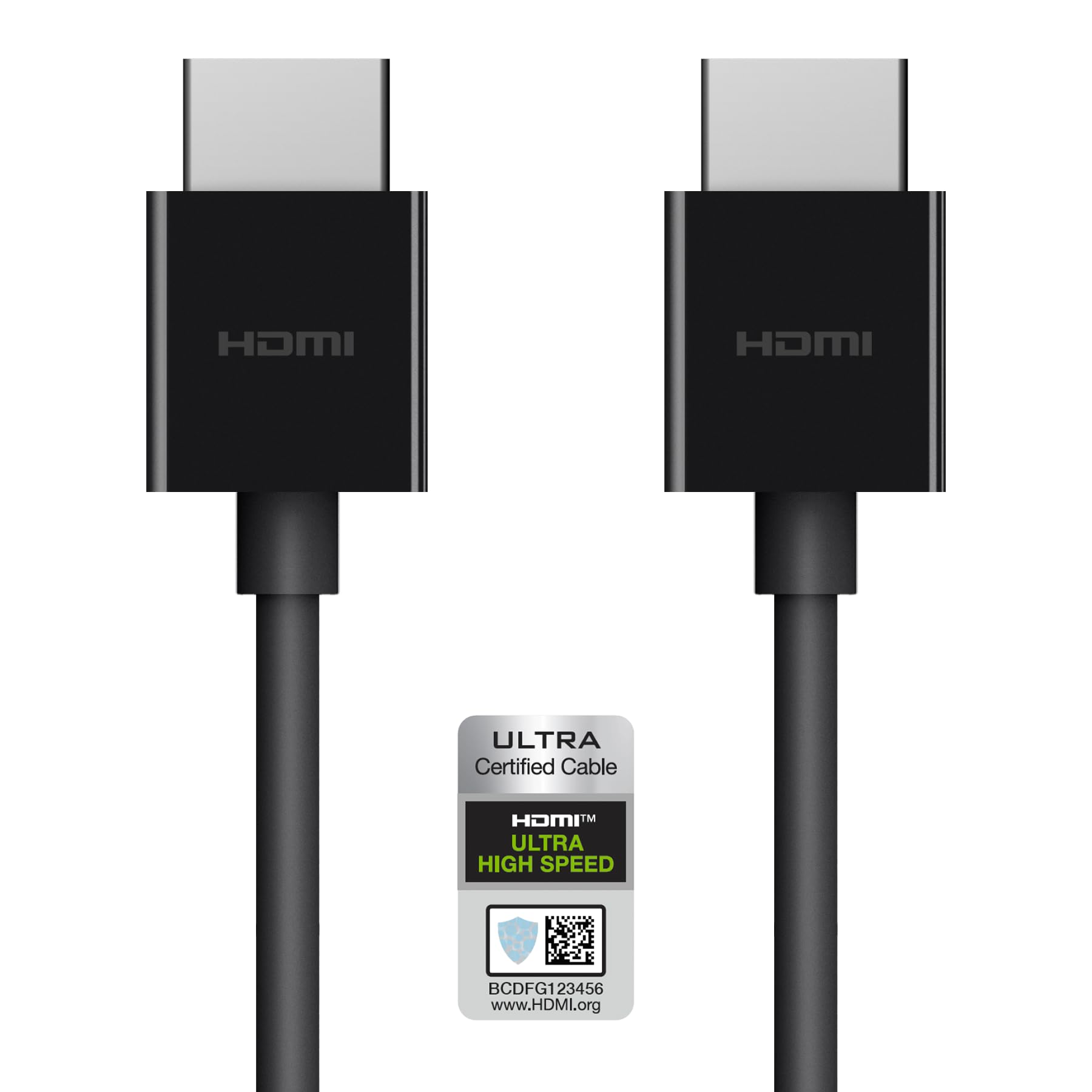 Belkin Ultra HD HDMI 2.1 Cable 6.6FT/2M, 4K Ultra High Speed HDMI Cable, 48Gbps HDMI 2.1 Braided Cord, Dolby Vision HDR & 8K@60Hz Capable, Compatible w/ Playstation, PS4, PS5, Xbox Series X & More