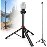 YIBEICO Camera Stand for Xbotgo Chameleon,Lightweight Aluminum Tripod | with 1/4" Thread &amp; Cold Shoe Mount,Portable Travel Tripod for Camera,Vlog and Outdoor Video Recording