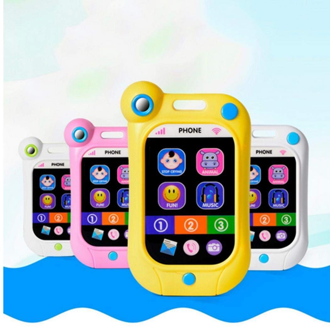 IEnkidu Kids Baby Multi-Functional English Version Touch Screen Toy Ph (Color Random)