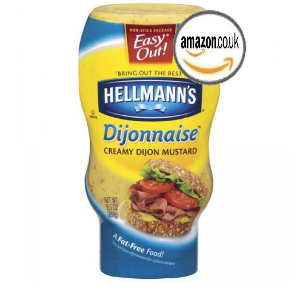 HELLMANNS DIJONNAISE CREAMY DIJON MUSTARD 1 x 269g SQUEEZY BOTTLE