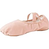 Stelle Women Ballet Shoes Highly Stretch Canvas Adult Ballet Slippers Split Sole Yoga Dance Shoe for Girls Boys