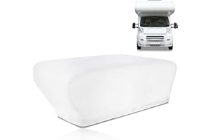 Dumble Camper Air Conditioner Cover for Coleman RV Air Conditioner Cover RV AC Shroud, White