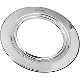 Stainless Steel Steamer Ring, Fits 7 to 12-Inch Bamboo Steamer Baskets, Steaming Adapter for Asian Food, Cooking for Dumpling, Dim Sum, Rice, Veggie, Vegetable, Steam Pot