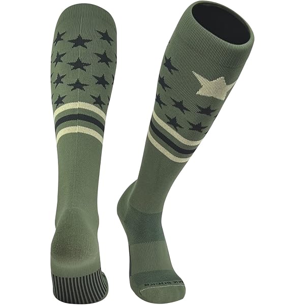 Stars And Stripes Knee-High Scoks | Half Custom Printed Sock