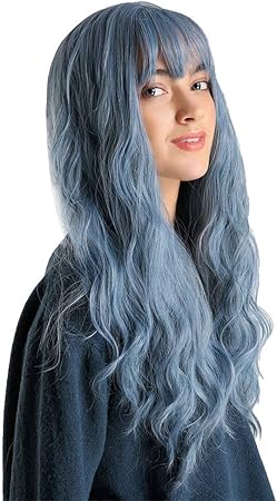 blue wig natural
