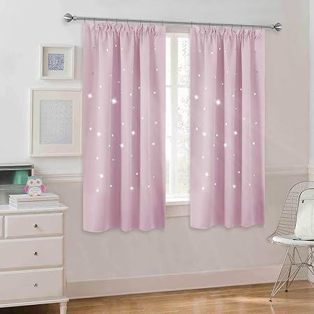 Pony Dance Pink Curtain For Girls Room Darkening Thermal