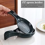 Kyraton Spoon Rest 2 Pack, Plastic Utensil Holder, Dishwasher Safe view 3