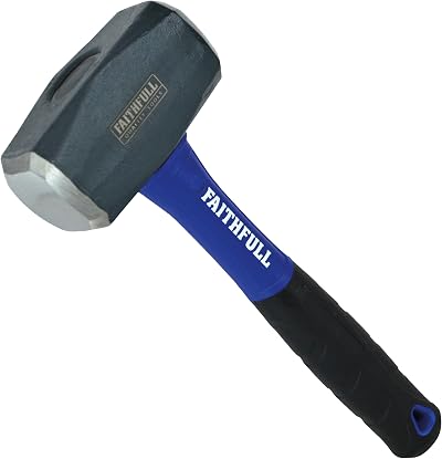 Faithfull FAIFG212 Club Hammer 2.5lb 1.1kg Fibreglass Handle Demolition