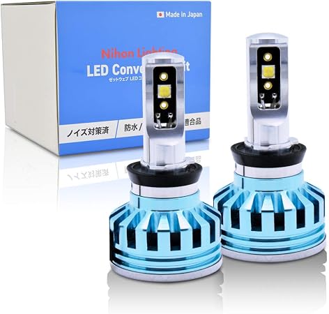 Amazon 日本ライティング ハイスペックモデル 車用ledヘッドライト フォグランプ H8 H9 H11 H16 6500k 車検対応 2年保証付き 日本製ledヘッドライト 車 バイク 車 バイク