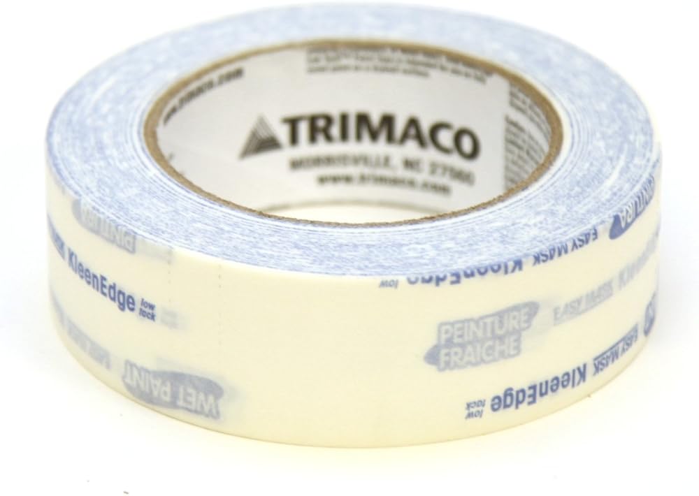 Trimaco KleenEdge 1.5-inch Low Tack Painting Tape 60-Yard Delicate Surfaces UV
