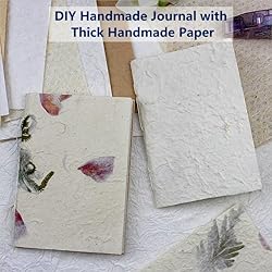 Diuhofart Textured Handmade Paper Sheets for
