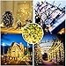 FULLBELL 33ft 100 LED Black String Lights with Memory Function - Indoor/Outdoor Fairy Lights for Christmas Tree, Party, Garden, Home - Extendable Warm White LED String Lights (Xmas Decor)