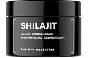 WASATCH SUMMIT LABS Pure Organic Shilajit Resin | Authentic Himalayan Gold Grade Harvested 16,000-18,000 ft | 100% Pure Unfiltered | 85+ Trace Minerals and Fulvic Acid for Energy and Immune Support | 100-day Supply