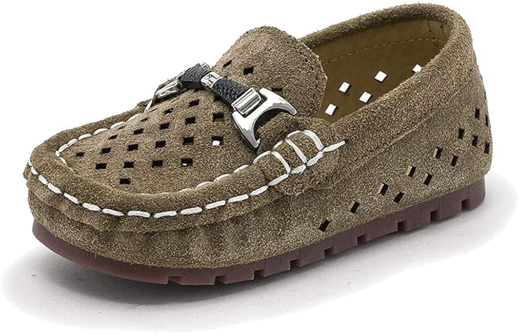 boys suede loafers