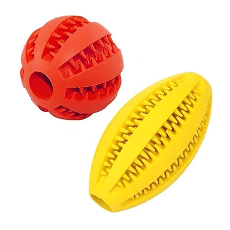 Pelota de juguete para perro, pelota de rugby, juguete de goma no ...