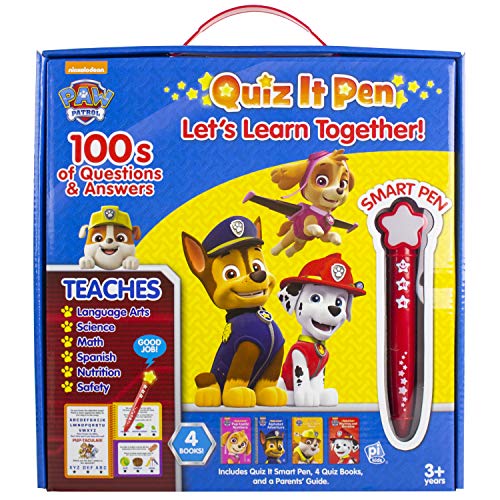 Nickelodeon - PAW Patrol Quiz It Pen Let's Learn Together Set - PI Kids