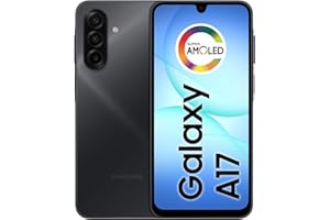 Celular Samsung Galaxy A17, 256GB, 8GB, 50MP Tela 6.7", IP54 - Preto